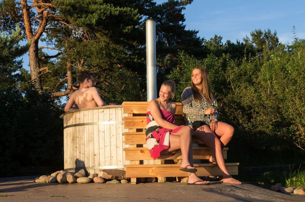 Strandby Villas Kaeringsund Еккерьо Екстер'єр фото
